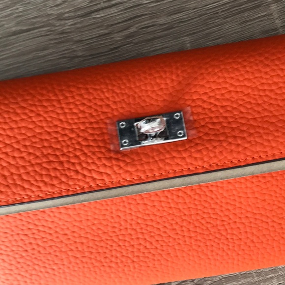 Genuine leather wallet NWT Kelly - Picture 3 of 11